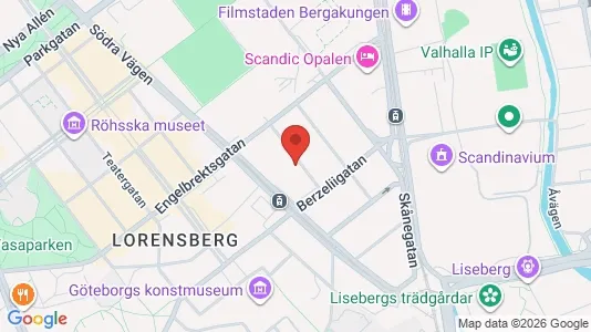 Apartments for rent i Örgryte-Härlanda - kort over placeringen