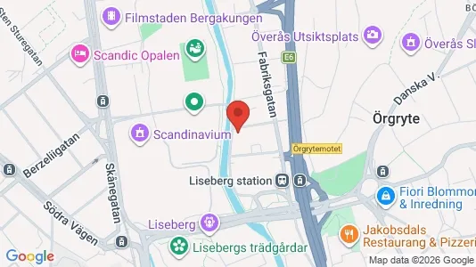 Apartments for rent i Örgryte-Härlanda - kort over placeringen