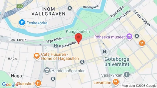 Apartments for rent i Gothenburg City Centre - kort over placeringen