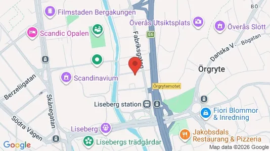 Apartments for rent i Örgryte-Härlanda - kort over placeringen