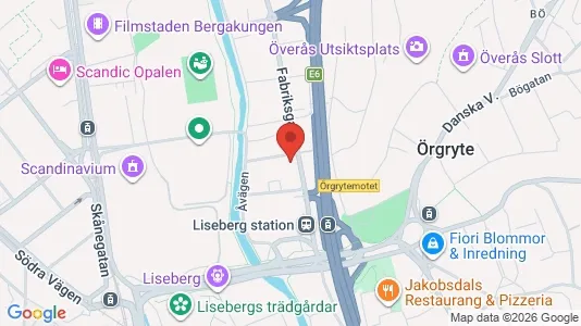 Apartments for rent i Örgryte-Härlanda - kort over placeringen