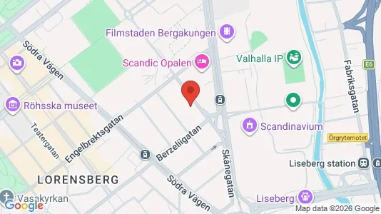 Apartments for rent i Örgryte-Härlanda - kort over placeringen