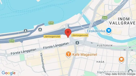 Apartments for rent i Gothenburg City Centre - kort over placeringen