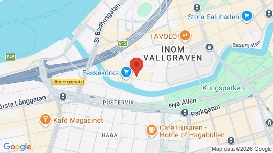 Apartments for rent i Gothenburg City Centre - kort over placeringen