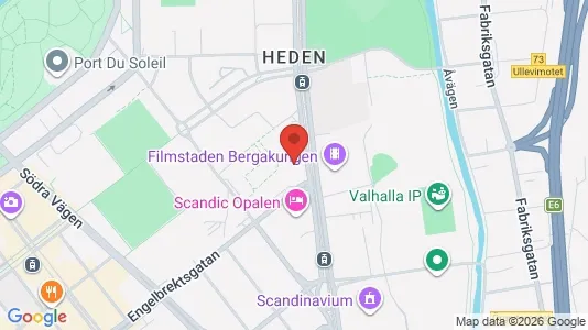 Apartments for rent i Gothenburg City Centre - kort over placeringen