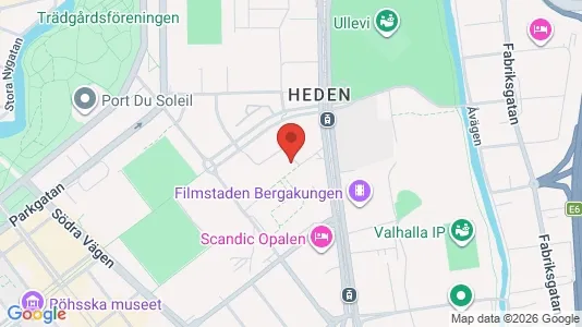 Apartments for rent i Gothenburg City Centre - kort over placeringen