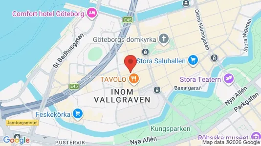 Apartments for rent i Gothenburg City Centre - kort over placeringen