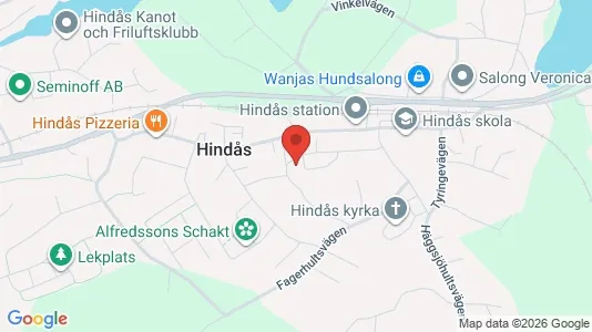 Apartments for rent i Härryda - kort over placeringen