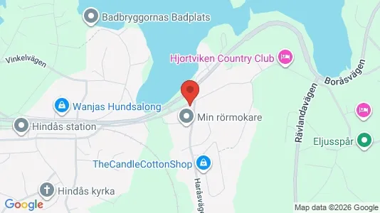 Apartments for rent i Härryda - kort over placeringen
