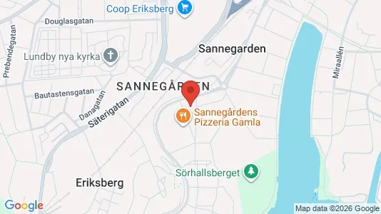 Apartments for rent i Lundby - kort over placeringen