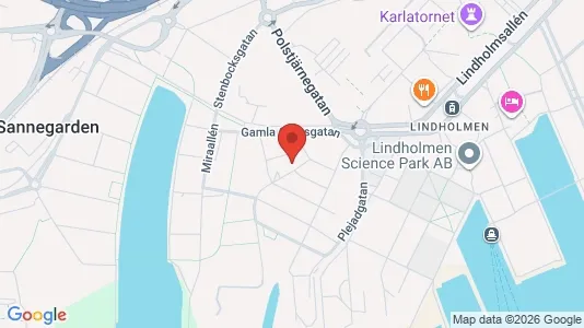Apartments for rent i Lundby - kort over placeringen
