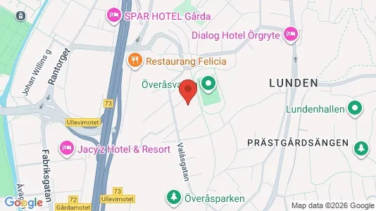 Apartments for rent i Örgryte-Härlanda - kort over placeringen