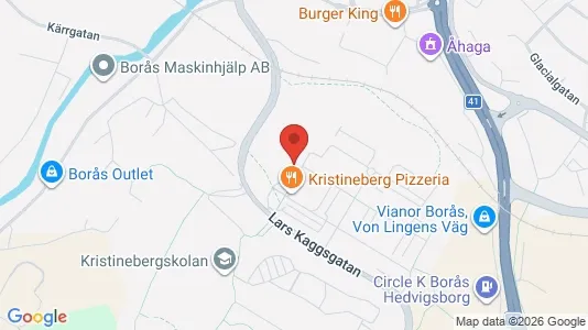 Apartments for rent i Borås - kort over placeringen