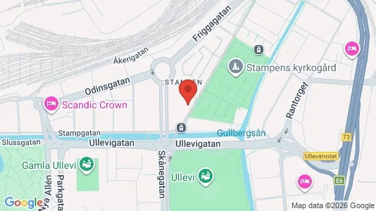 Apartments for rent i Gothenburg City Centre - kort over placeringen