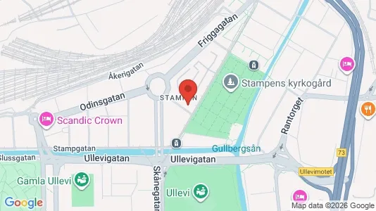 Apartments for rent i Gothenburg City Centre - kort over placeringen