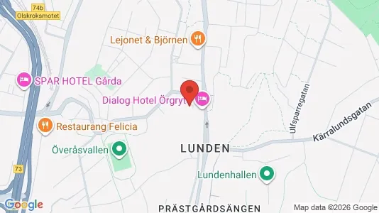Apartments for rent i Örgryte-Härlanda - kort over placeringen