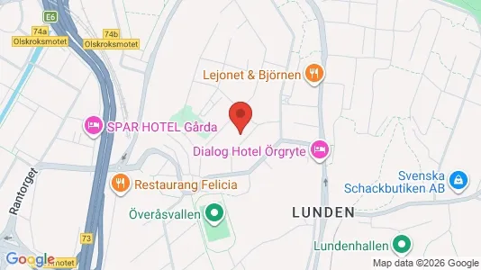 Apartments for rent i Örgryte-Härlanda - kort over placeringen