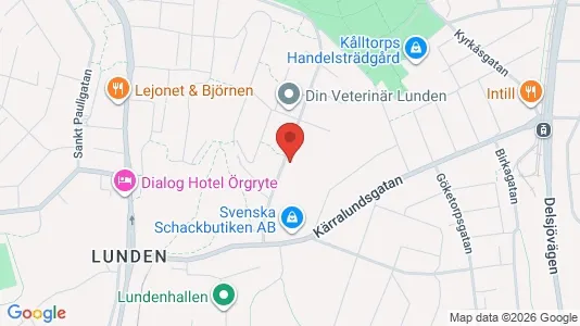 Apartments for rent i Örgryte-Härlanda - kort over placeringen