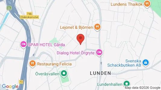 Apartments for rent i Örgryte-Härlanda - kort over placeringen