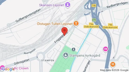 Apartments for rent i Örgryte-Härlanda - kort over placeringen