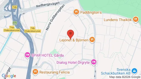 Apartments for rent i Örgryte-Härlanda - kort over placeringen