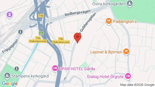 Apartments for rent i Örgryte-Härlanda - kort over placeringen