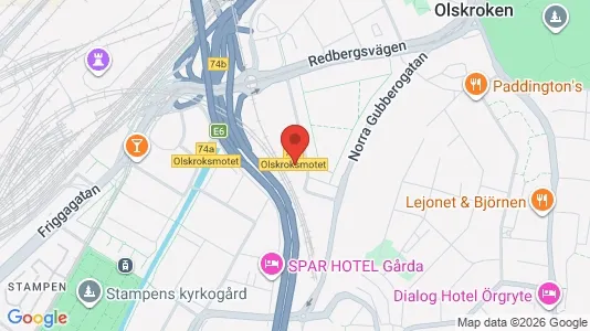 Apartments for rent i Örgryte-Härlanda - kort over placeringen