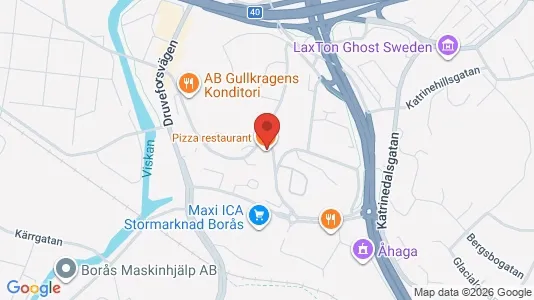 Apartments for rent i Borås - kort over placeringen