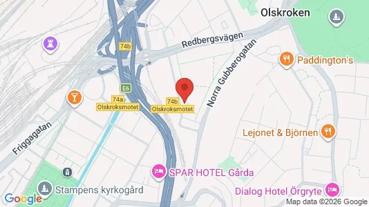 Apartments for rent i Örgryte-Härlanda - kort over placeringen