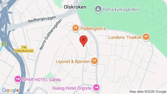 Apartments for rent i Örgryte-Härlanda - kort over placeringen