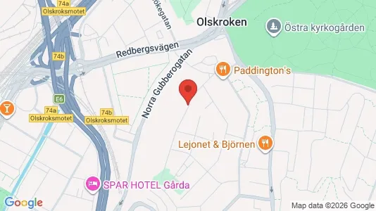 Apartments for rent i Örgryte-Härlanda - kort over placeringen