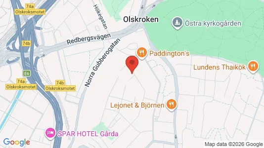 Apartments for rent i Örgryte-Härlanda - kort over placeringen