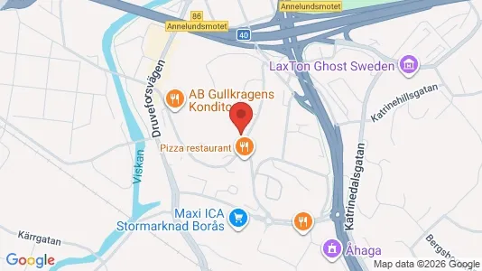 Apartments for rent i Borås - kort over placeringen