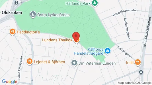 Apartments for rent i Örgryte-Härlanda - kort over placeringen