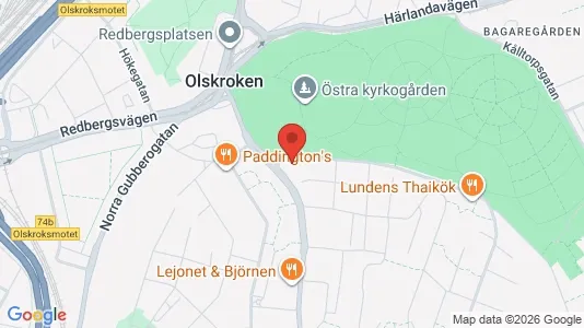 Apartments for rent i Örgryte-Härlanda - kort over placeringen