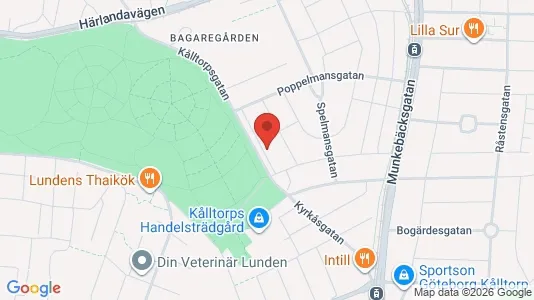 Apartments for rent i Örgryte-Härlanda - kort over placeringen