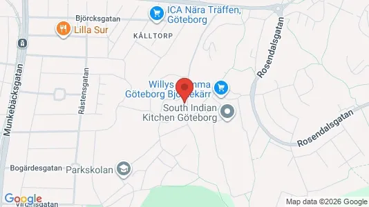 Apartments for rent i Örgryte-Härlanda - kort over placeringen
