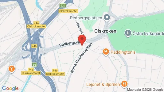 Apartments for rent i Örgryte-Härlanda - kort over placeringen