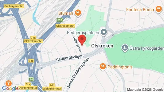 Apartments for rent i Örgryte-Härlanda - kort over placeringen