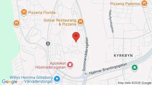 Apartments for rent i Västra hisingen - kort over placeringen