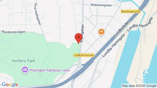 Apartments for rent i Lundby - kort over placeringen