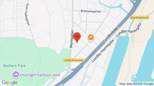 Apartments for rent i Lundby - kort over placeringen