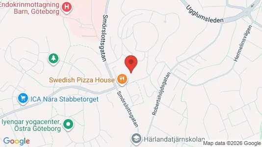 Apartments for rent i Örgryte-Härlanda - kort over placeringen
