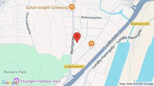 Apartments for rent i Lundby - kort over placeringen
