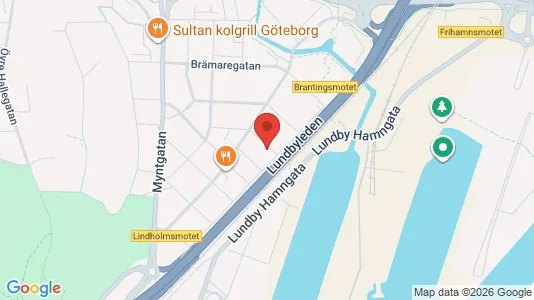 Apartments for rent i Lundby - kort over placeringen