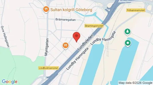 Apartments for rent i Lundby - kort over placeringen