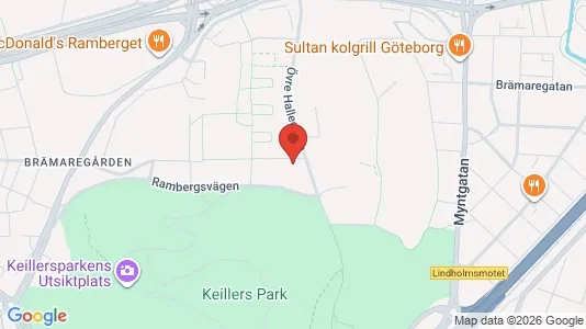 Apartments for rent i Lundby - kort over placeringen