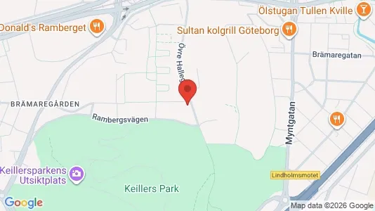 Apartments for rent i Lundby - kort over placeringen