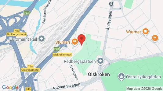 Apartments for rent i Örgryte-Härlanda - kort over placeringen