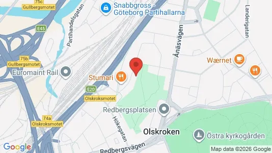 Apartments for rent i Örgryte-Härlanda - kort over placeringen
